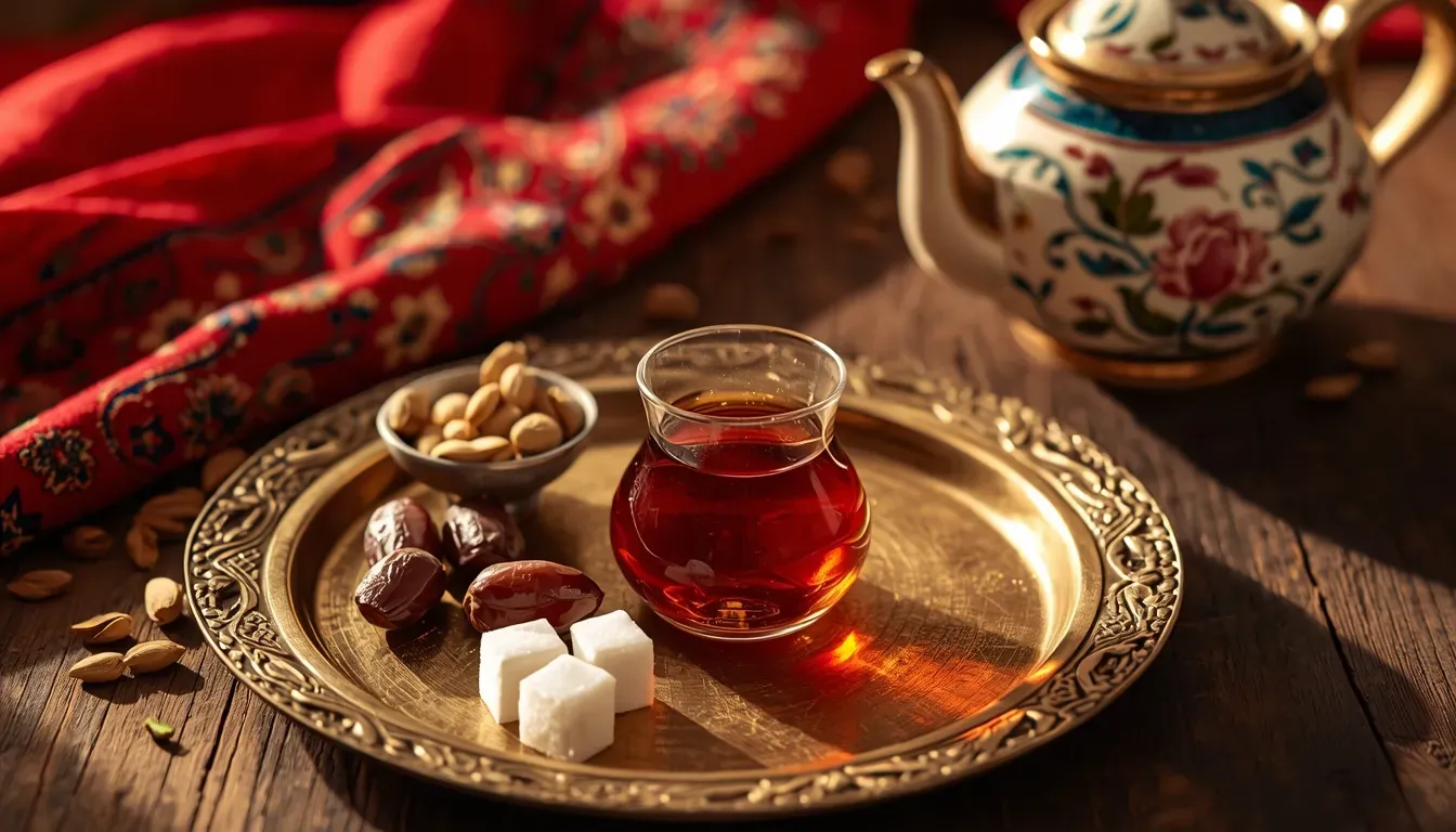 how to make persian tea at home