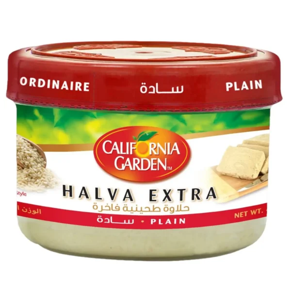 California Garden Plain Halawa 400g front packaging