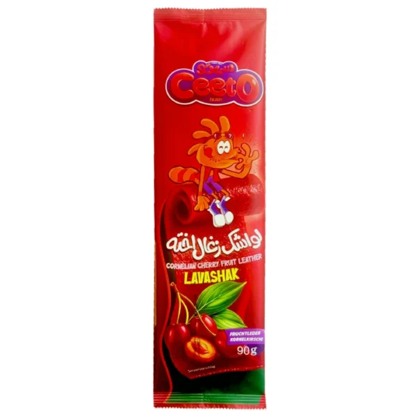 Ceeto Iranian Dogberry Lavashak Fruit Roll 90g pack front