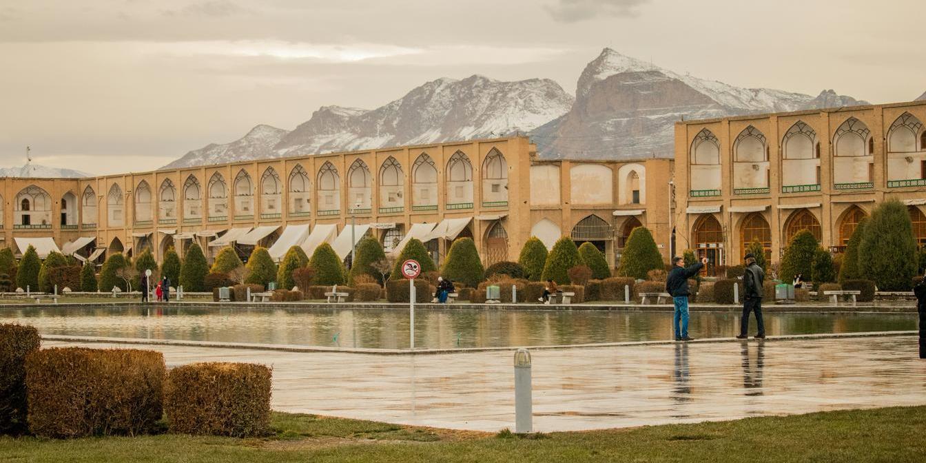Rice paddies in northern Iran
