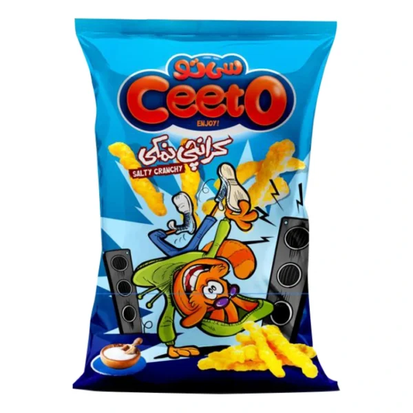Ceeto Salty Crunchy Corn Snack 100g pack