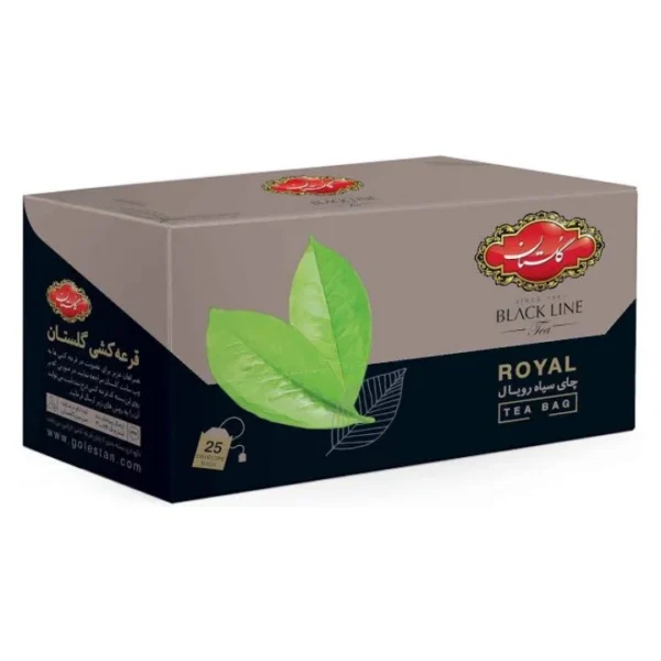 Golestan Royal Iranian black tea bags, pack of 25