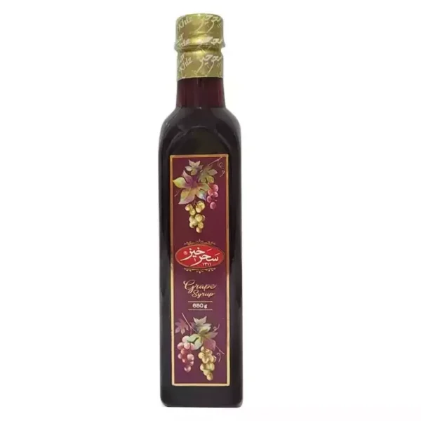 Saharkhiz Iranian grape syrup 650g bottle packaging