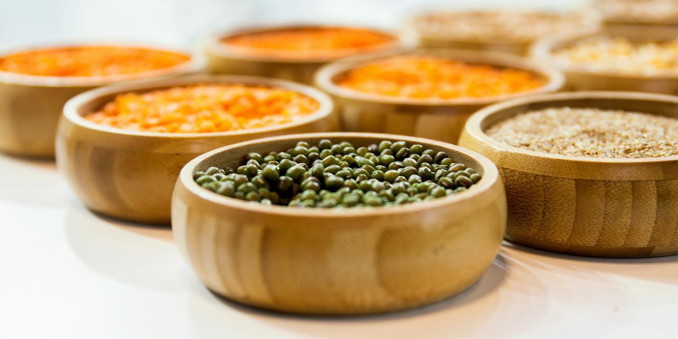Rice, grains, flours and pulses used in Middle Eastern cooking