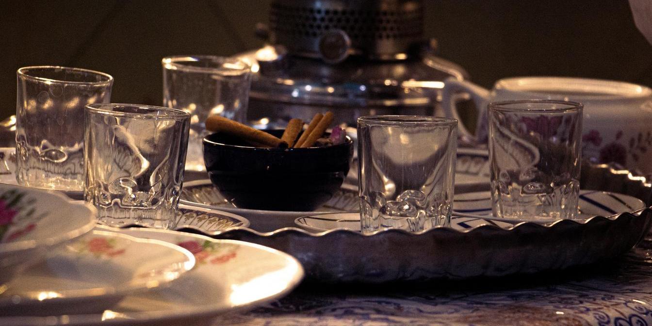 Persian gaz and sohan arranged for tea time