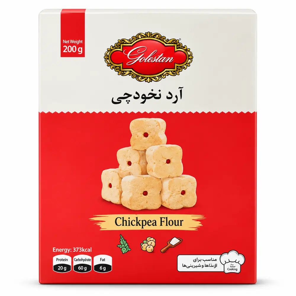 Golestan Chickpea Flour 200g pack